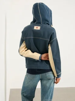 FatFace hoodie met doorlopende rits