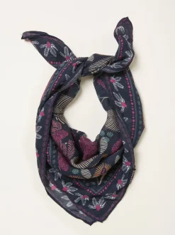 FatFace Leaf Floral Hair Scarf