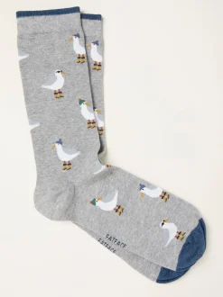 FatFace Seagull Socks