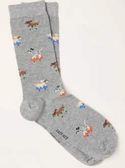 FatFace Skating Dog Socks
