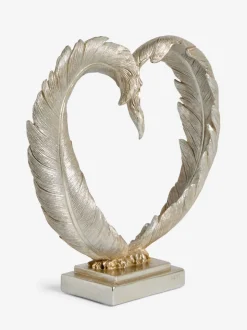 Feather Heart Ornament