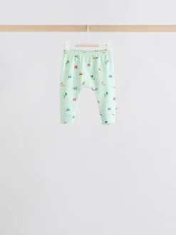 Felgekleurd met boerderijprint - Tops en Leggings 6 -delige babyset (0mnd-3jr)