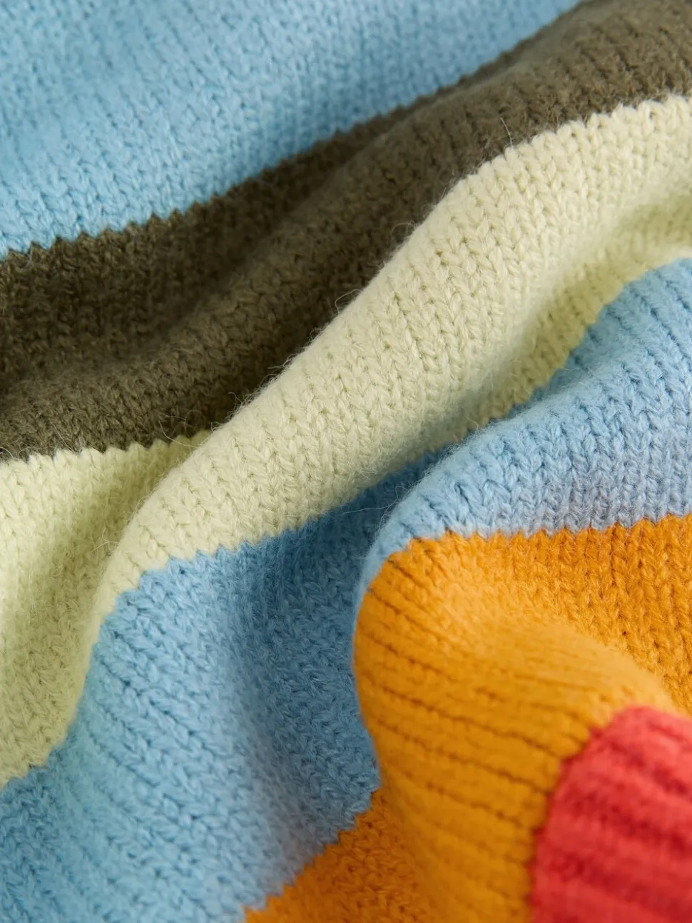 Felgekleurde strepen - Vest met figuurtjes (3mnd-7jr)