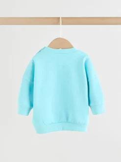 Felle blauwtinten - Baby Sweatshirt en Joggingbroeken Set 6 stuks (0mnd-3jaar)