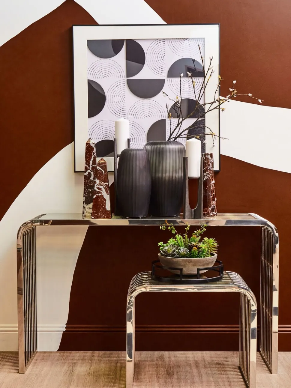 Fifty Five South Hessa Glass Vase