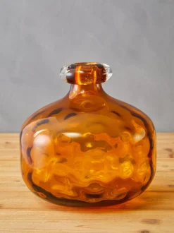 Fifty Five South Huda Tall Glass Bottle Vase