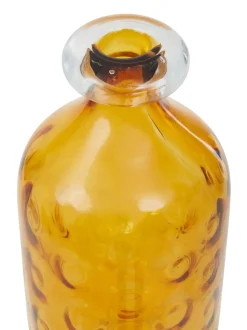 Fifty Five South Huda Tall Glass Bottle Vase
