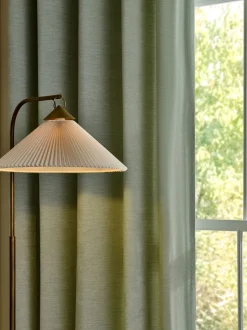 Fine Chenille Eyelet Curtains