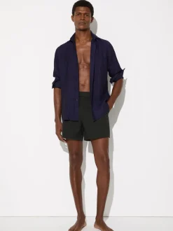 Flessengroen - Reiss Sun Side-Adjuster Swim Shorts