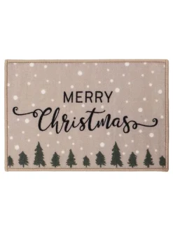 FLOORMATTERS 2 Piece Let it Snow Mat and Runner Set