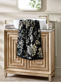 Floral 100% Cotton Towel