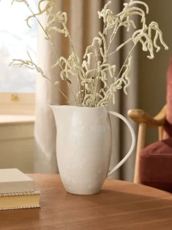 Floral Ceramic Jug Vase
