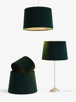Fluwelen gemakkelijk te monteren plafondlampenkap