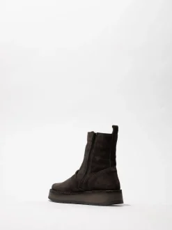 Fly London Grey Diesel Boots