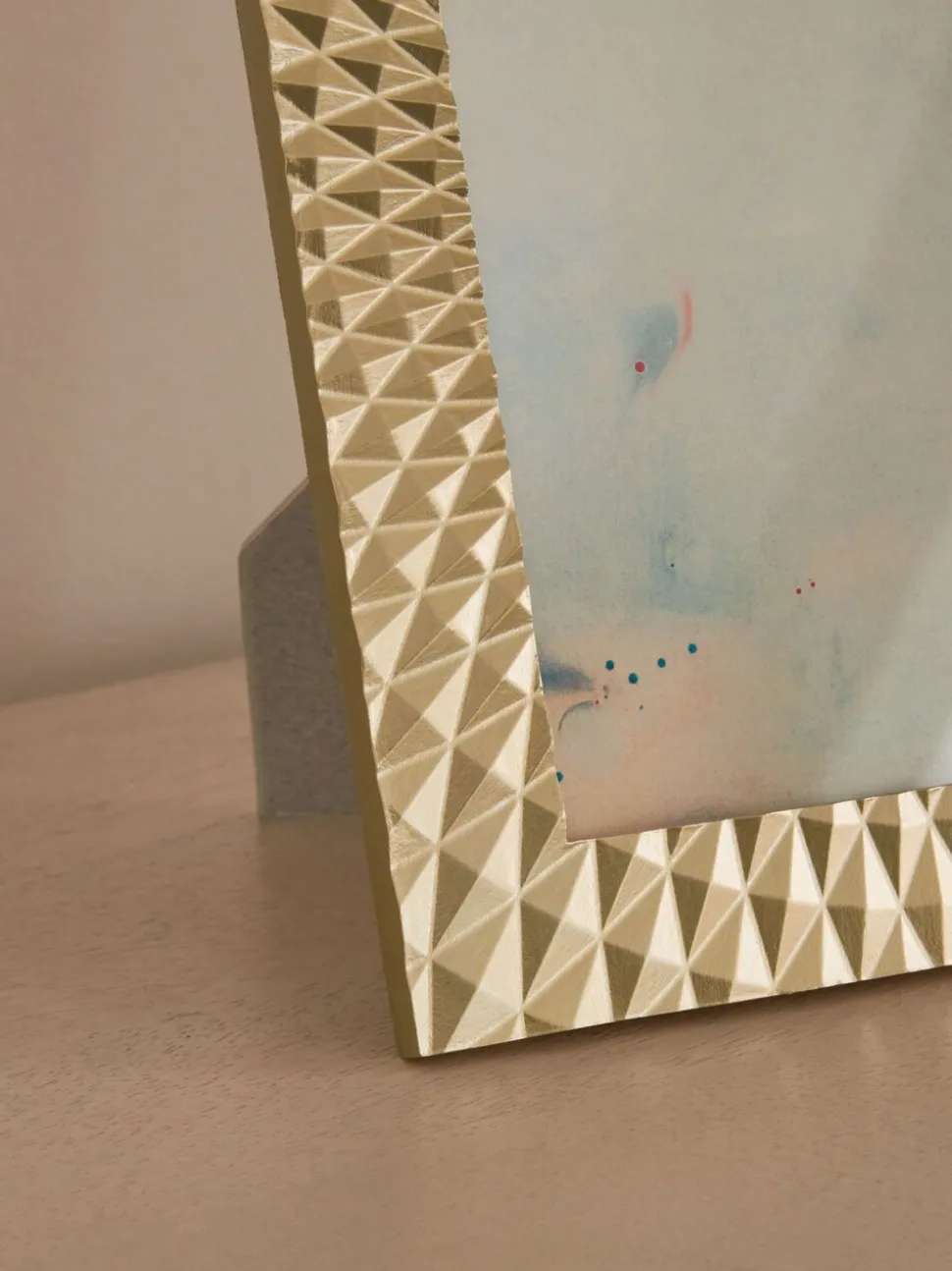 Fotolijst met geometrisch patroon