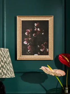 Fotolijst met rieten textuur