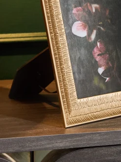 Fotolijst met rieten textuur