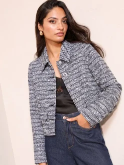Friends Like These Boucle Trophy Jacket