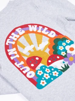 Frugi Grey Adventure Printed Top