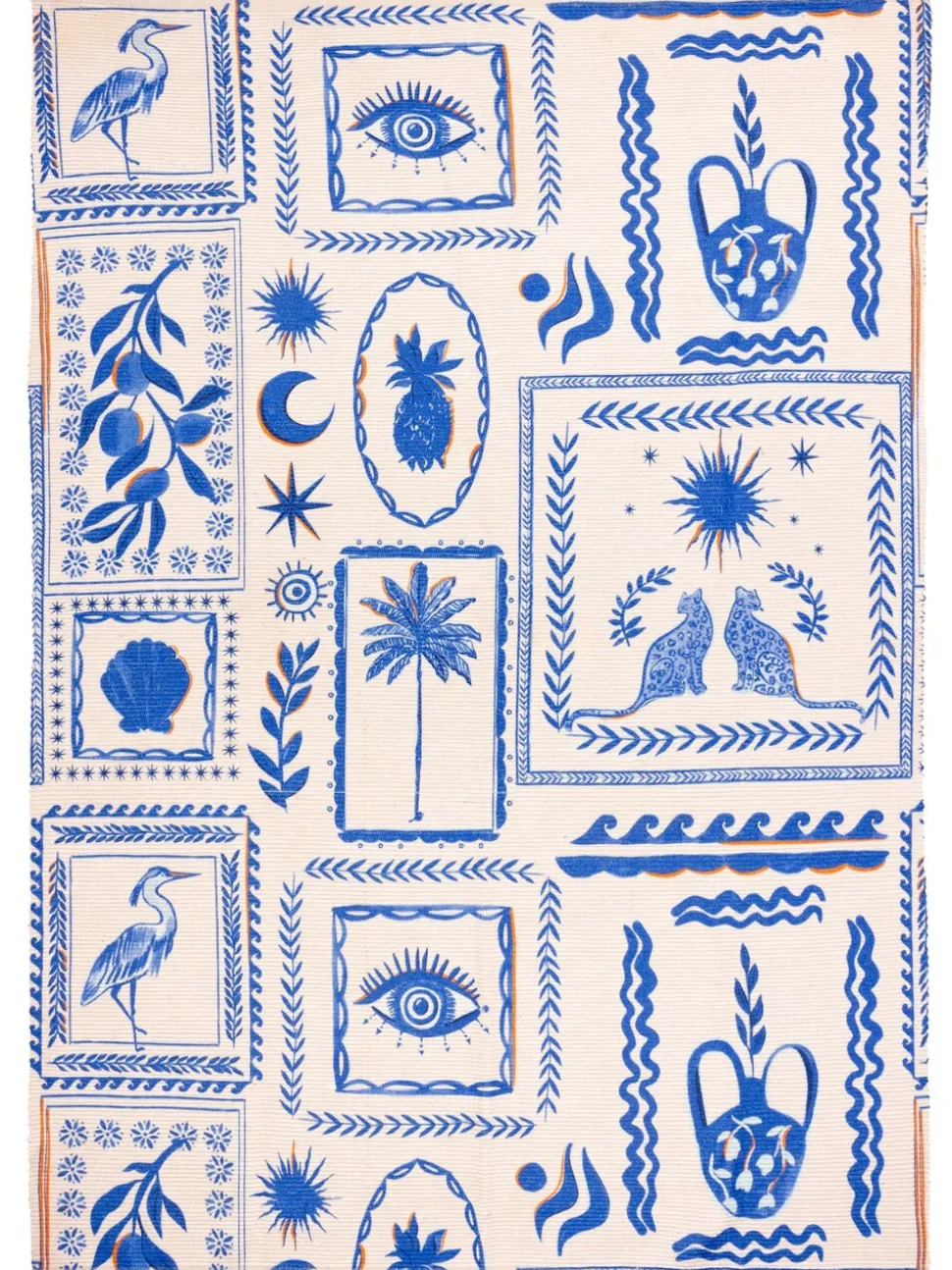 Furn Frieze Abstract Outdoor/Indoor Washable Rug