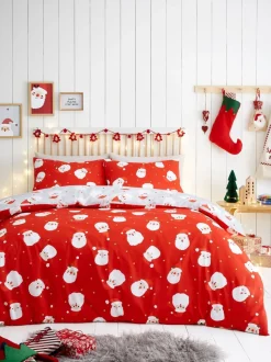 Fusion Easycare Kerstmis Dekbedovertrek Set