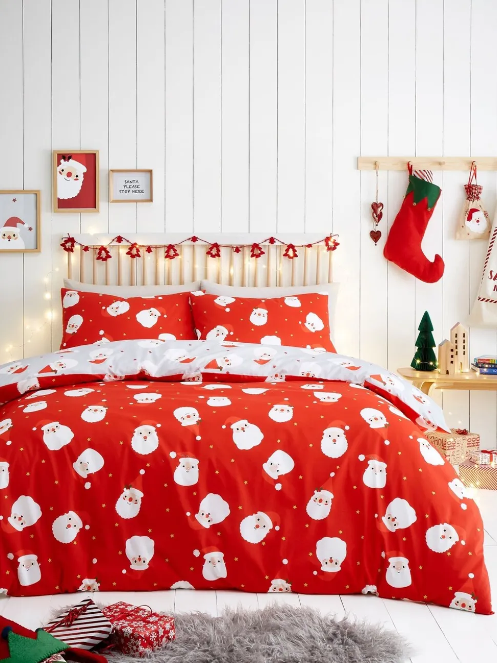 Fusion Easycare Kerstmis Dekbedovertrek Set