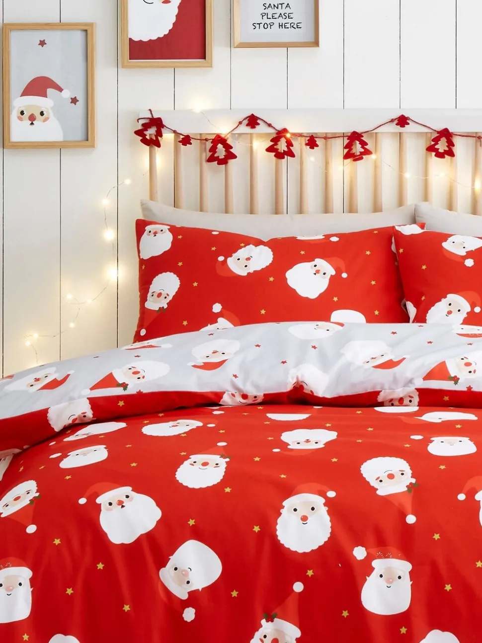 Fusion Easycare Kerstmis Dekbedovertrek Set