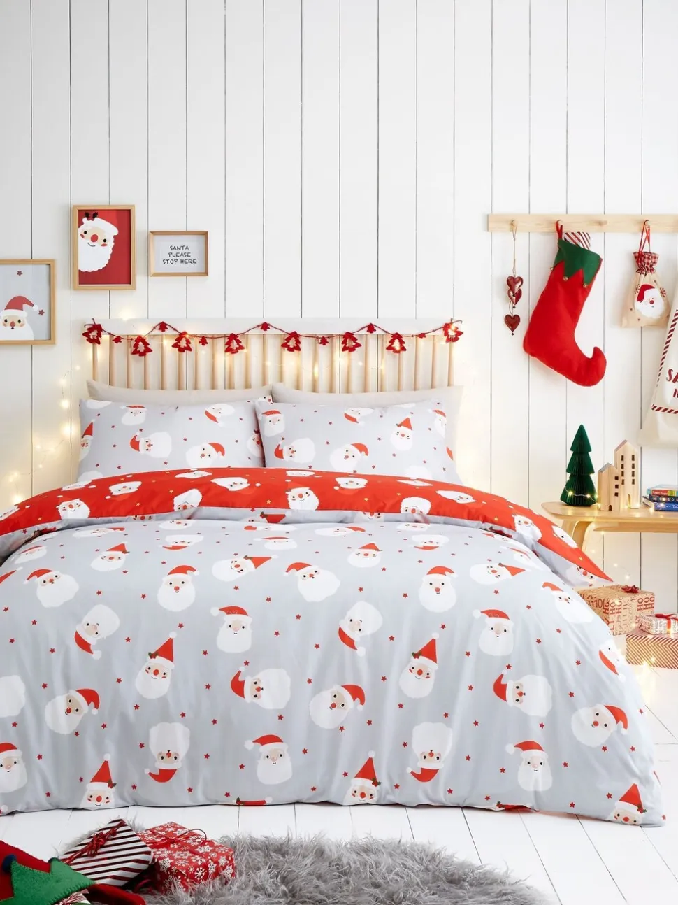 Fusion Easycare Kerstmis Dekbedovertrek Set