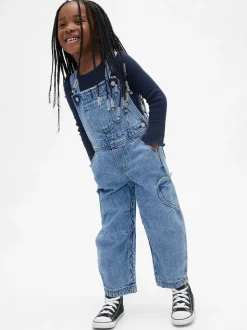 Gap Heart Pocket Horseshoe Dungarees (6mths-5yrs)