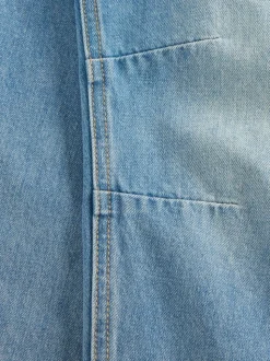 Gap High Waisted Easy Barrel Jeans (4-13yrs) (4-13yrs)