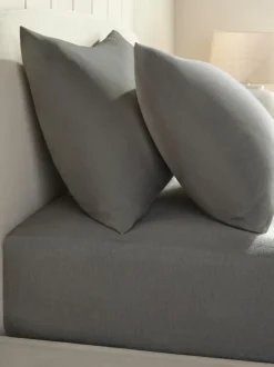 Geborsteld superzacht katoenen laken