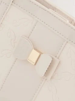 Gebroken wit - Baker by Ted Baker Embossed PU Tote Bag