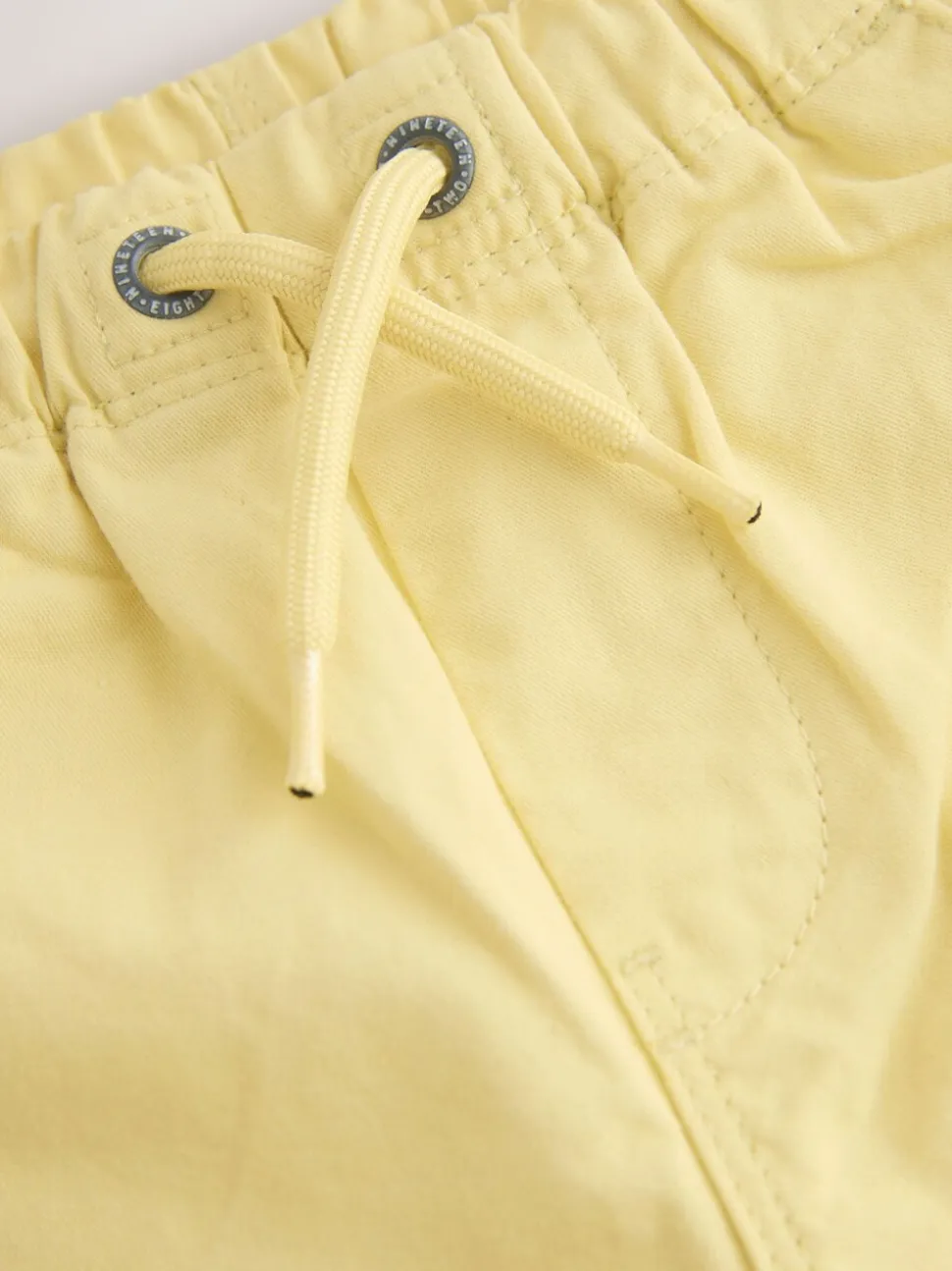 Geel - Shorts met trekkoord (3mnd-7jr)