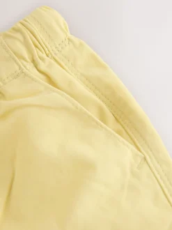 Geel - Shorts met trekkoord (3mnd-7jr)