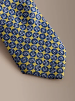 Geel - Signature Silk Italian Geometric Tie