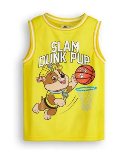 Geel - Vanilla Underground Paw Patrol Kids Marshall 2 Piece Basketball Set