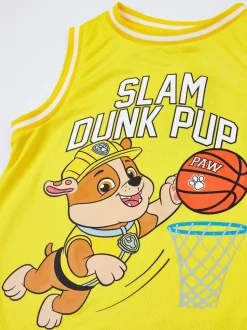 Geel - Vanilla Underground Paw Patrol Kids Marshall 2 Piece Basketball Set