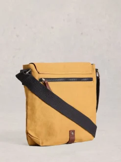Geel - White Stuff Charlie Canvas Cross-Body Bag