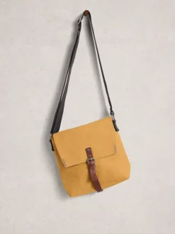 Geel - White Stuff Charlie Canvas Cross-Body Bag