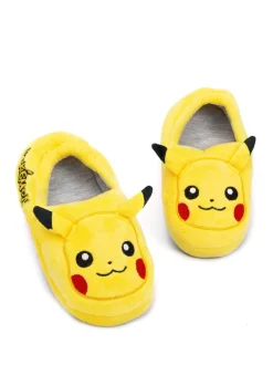 Geel met Pokemon - Vanilla Underground winterpantoffels