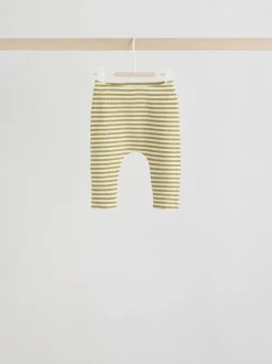 Geel/roze/blauw - Baby Jersey Tops and Leggings Set 6 Piece (0mths-2yrs)