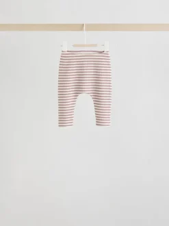 Geel/roze/blauw - Baby Jersey Tops and Leggings Set 6 Piece (0mths-2yrs)