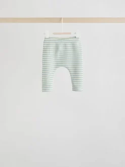 Geel/roze/blauw - Baby Jersey Tops and Leggings Set 6 Piece (0mths-2yrs)