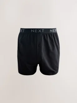 Gemêleerd blauw/grijs - Boxershorts met wijde pasvorm