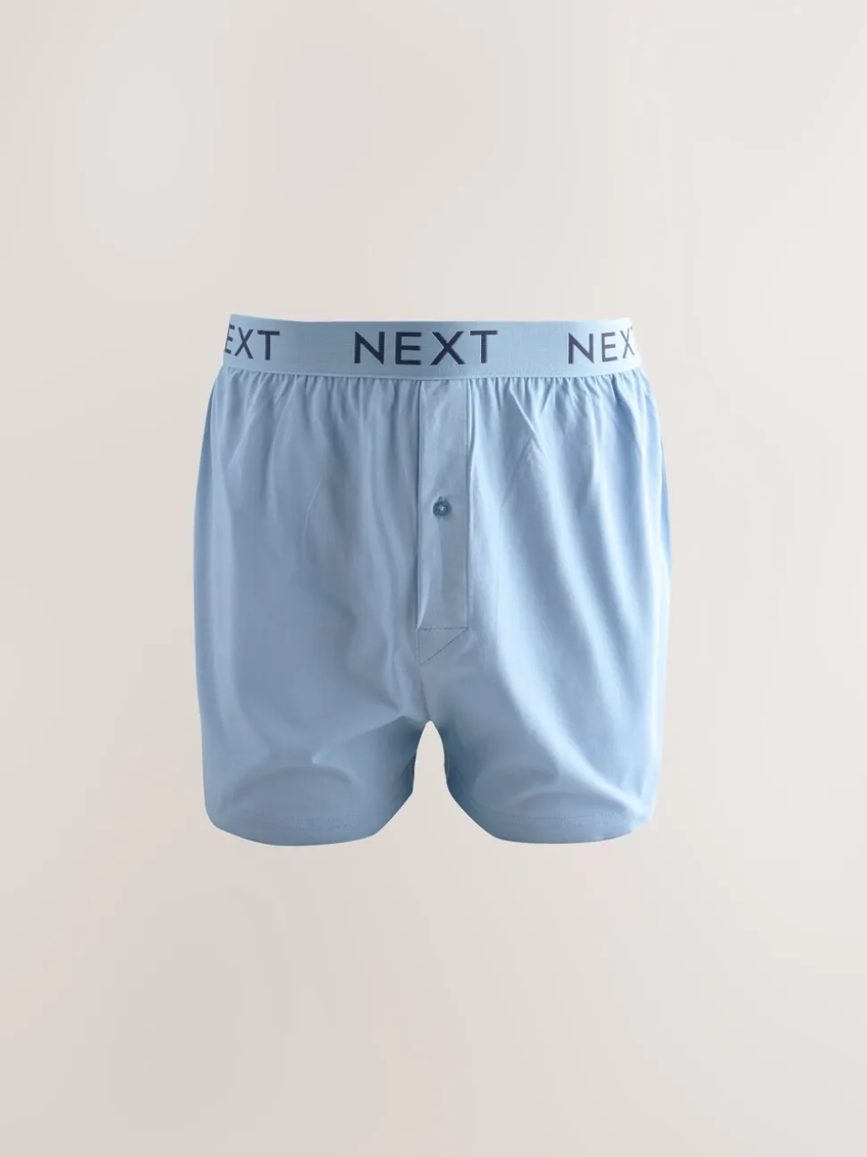 Gemêleerd blauw/grijs - Boxershorts met wijde pasvorm