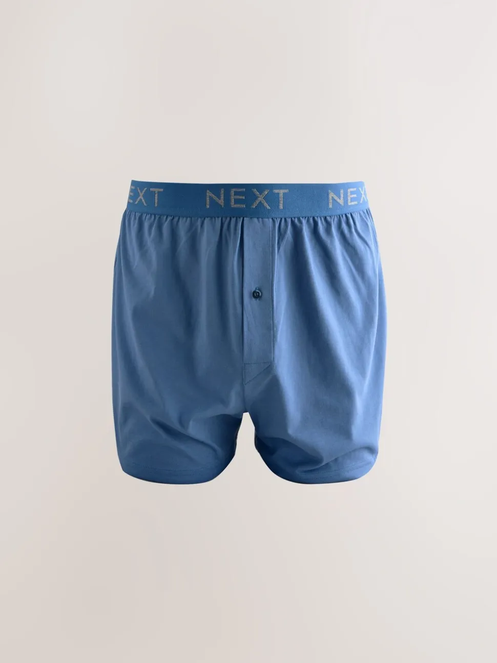 Gemêleerd blauw/grijs - Boxershorts met wijde pasvorm