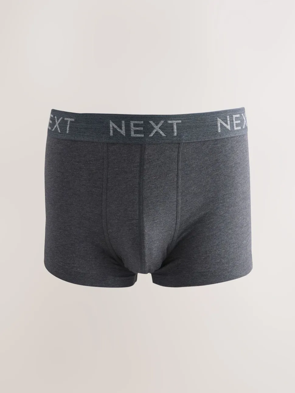 Gemêleerd blauw/grijs - Hipster boxers van katoenrijke mix