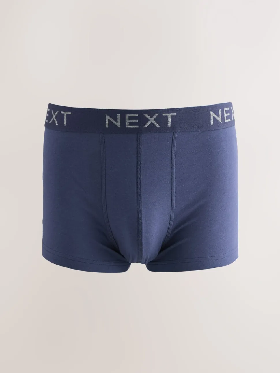 Gemêleerd blauw/grijs - Hipster boxers van katoenrijke mix