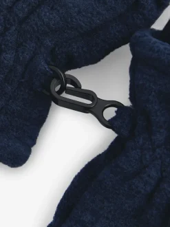 Gemêleerd marineblauw - Verpakking van 2 fleece wanten (3mnd -6jr)