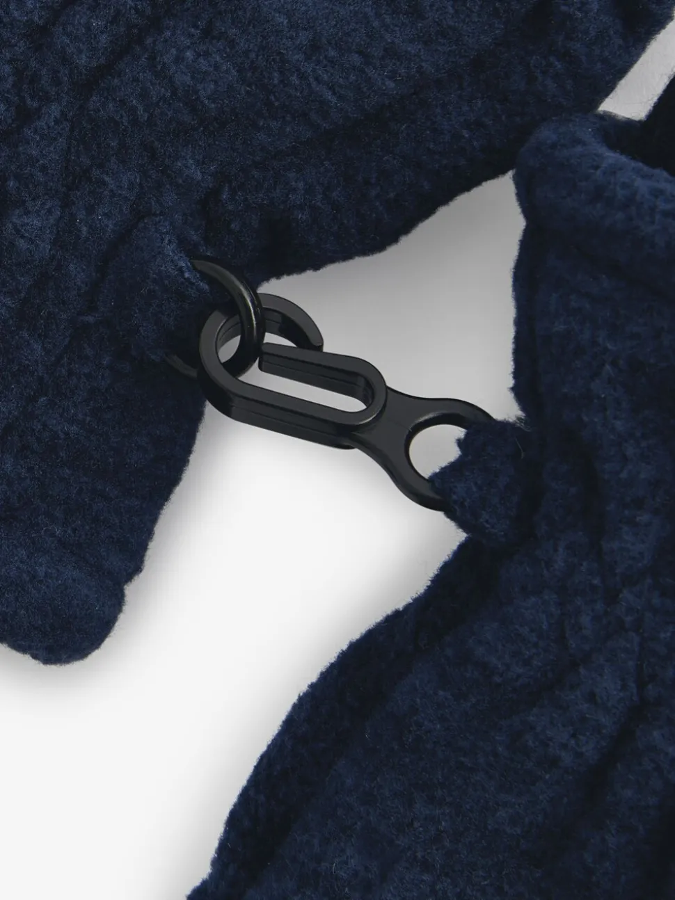 Gemêleerd marineblauw - Verpakking van 2 fleece wanten (3mnd -6jr)